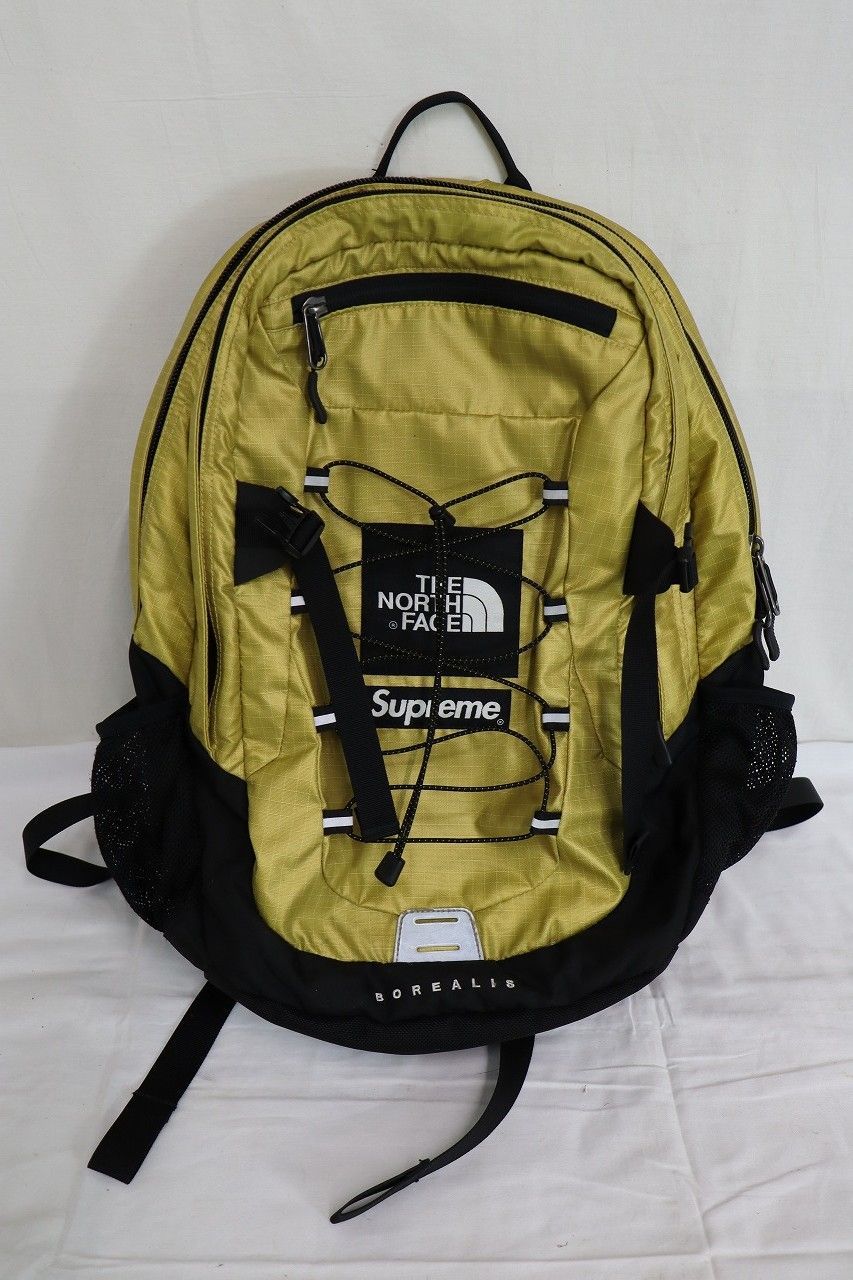 ◆THE NORTH FACE×Supreme Backpack リュック ゴールド