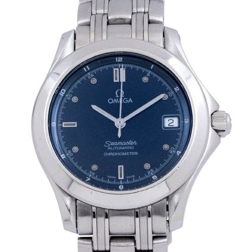 オメガ OMEGA シーマスター 2501.80 OMEGA Seamaster 自動巻き 腕時計 メンズ ユニセックス 青