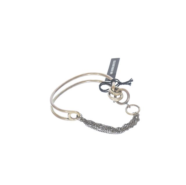 ANN DEMEULEMEESTER シルバーブレスレット ANN DEMEULEMEESTER - アン ドゥムルメステール】Chain Double