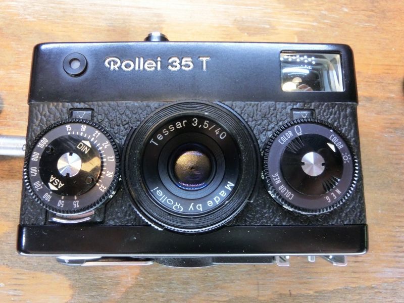 7624 Rollei 35T 露出計OK ブラック シンガポール製