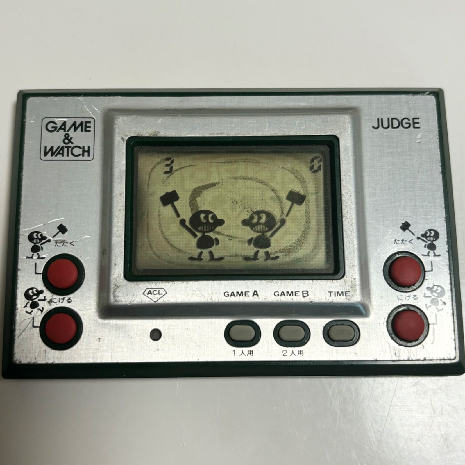 任天堂 ゲームウォッチ judge 動作確認済み 美品 送料無料】Nintendo/ニンテンドー/ゲーム&ウォッチ/ゲーム