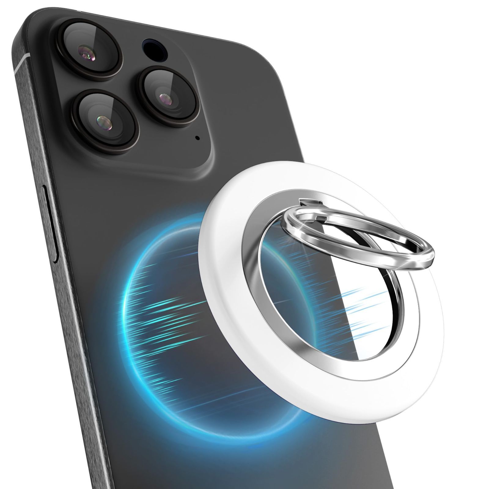 数量限定 【両面マグネット＆超磁力】 Senose MagSafe対応 スマホリング マグセーフ リング バンカーリング 360度回転 角度調整可能 スタンド機能 落下防止 簡単着脱 iPhone 16 15 14 13 12 Android に対