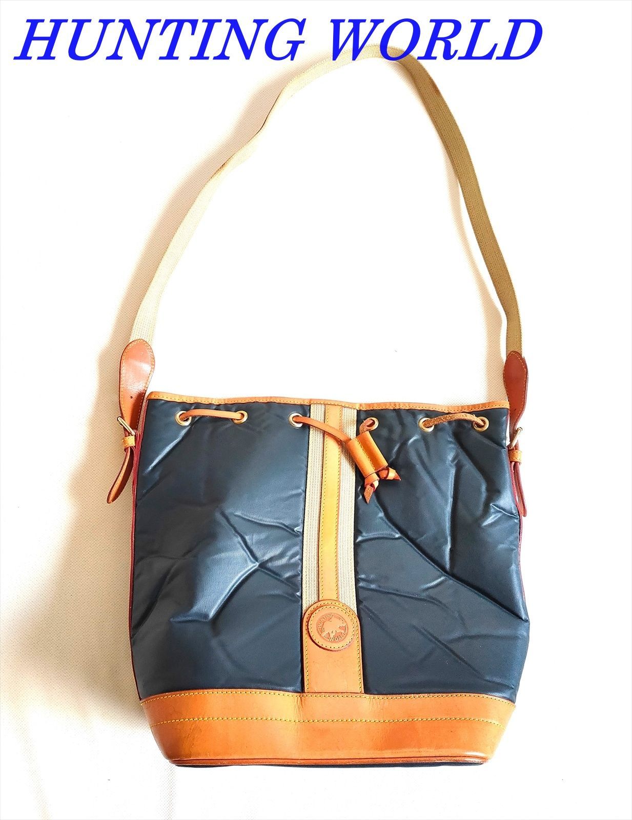 HUNTING WORLD ハンティング ワールド 大型トート ショルダーバッグ