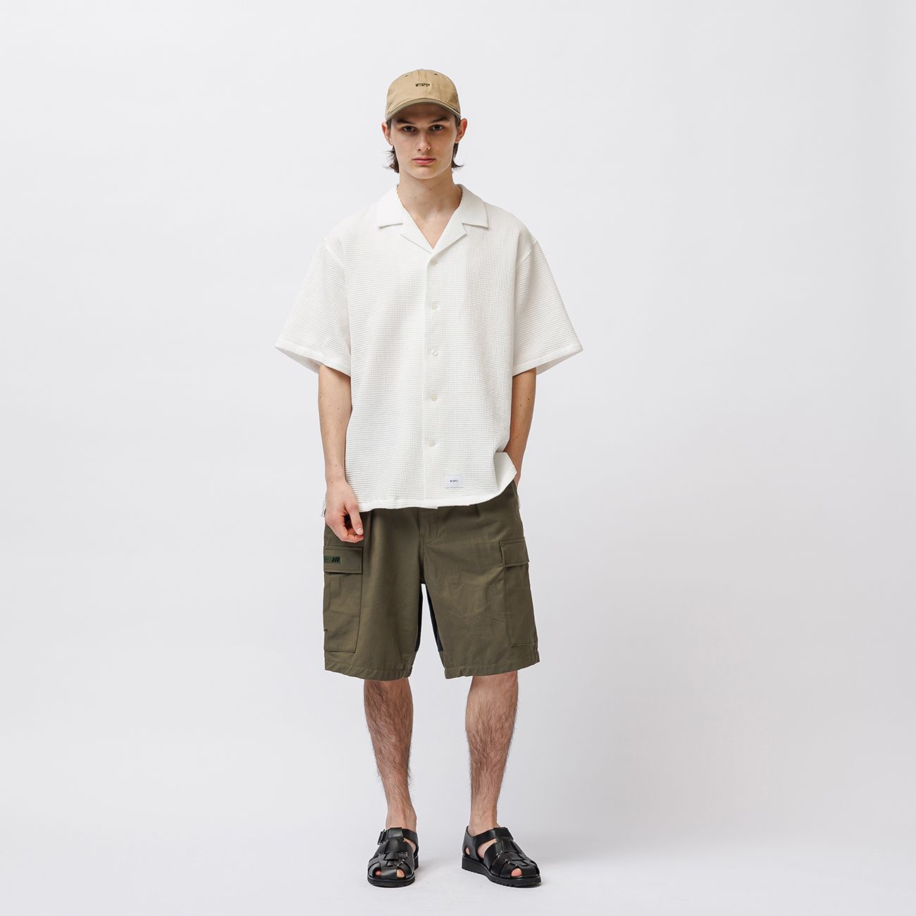 wtaps半袖シャツ WTAPS FRIO 01 SS COTTON RIPSTOP 半袖シャツ 251WVDT-SHM07