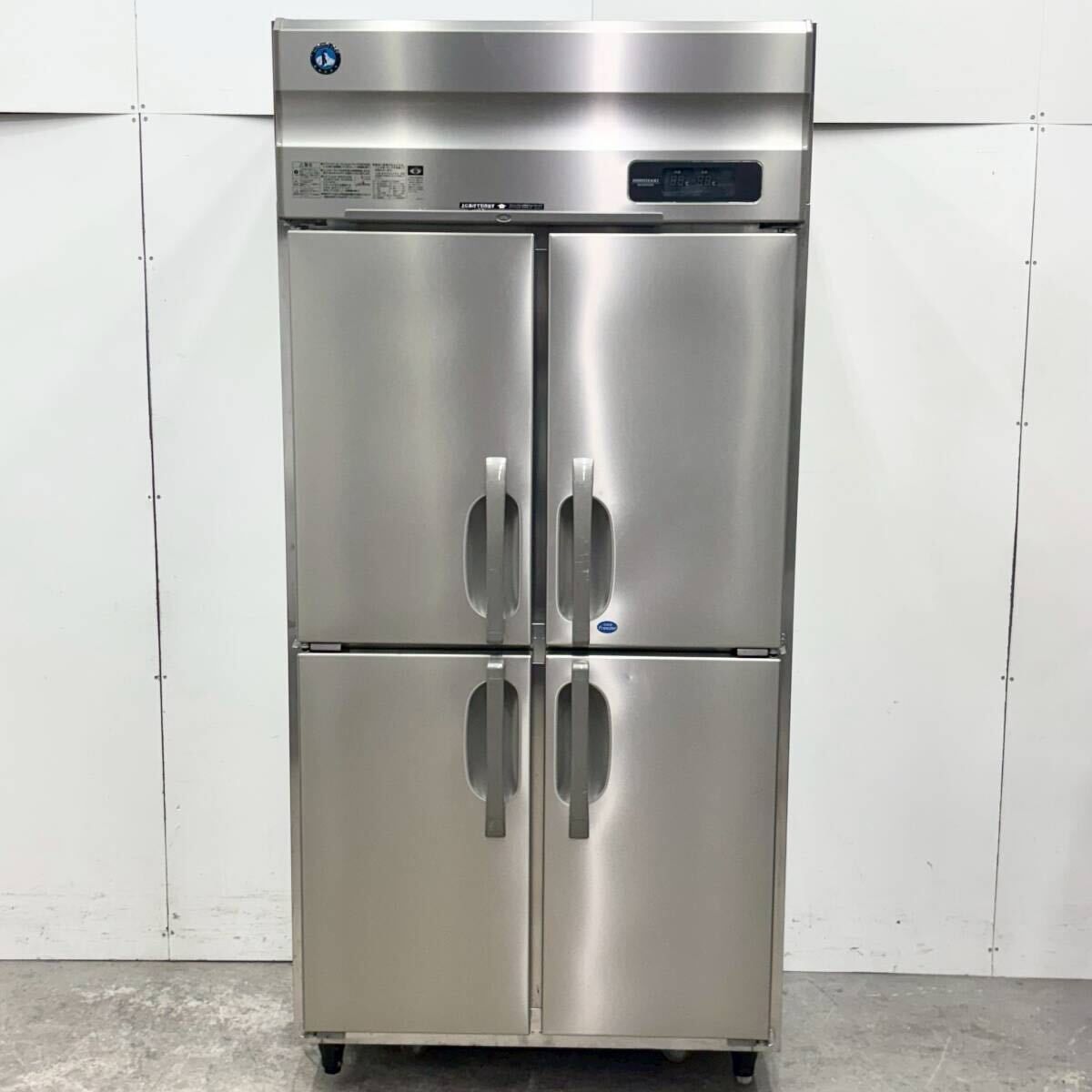 ホシザキ 業務用縦型冷凍冷蔵庫 HRF-90AT W900×D650×H1910 単相100V 1凍3蔵 2020年製 厨房 配送は営業所止め