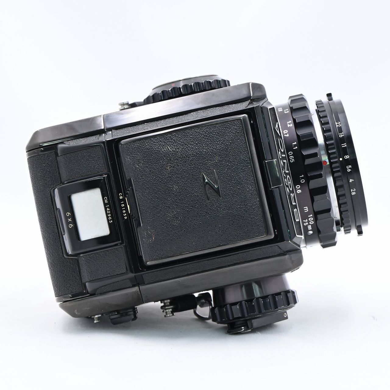 ゼンザブロニカ Zenza Bronica S2 ブラック with Nikkor-P・C 75mm F2