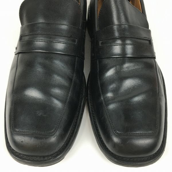 試着交換OK！CHEANEY/チーニー　Vintage タグ　size8　26.5程度　ローファー/ビジネスシューズ〈黒/BLACK/ブラック〉Vintage〕/men's 菅NO.WZA-427 試着交換OK！CHEANEY/チーニー Vintage タグ size8 26.5程度 コイン