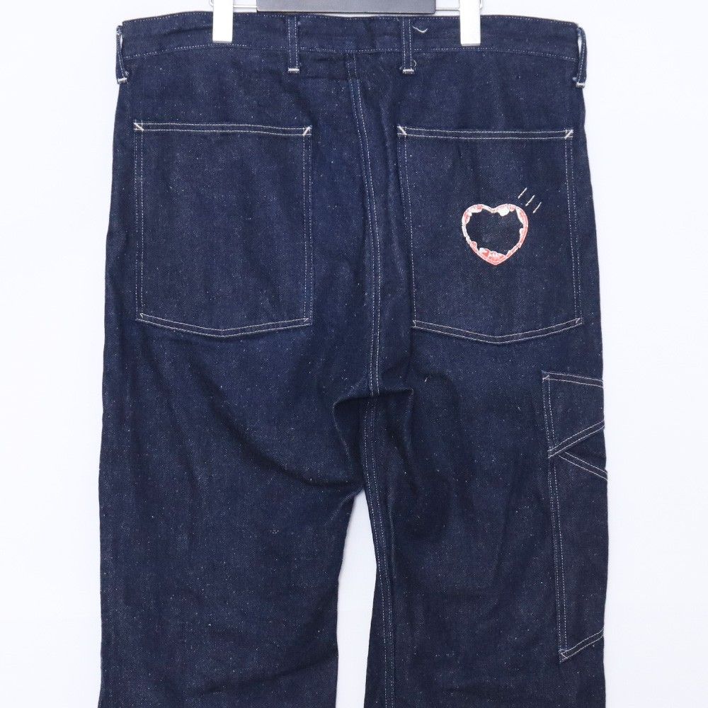 HUMAN MADE DENIM WORK PANTS Lサイズ インディゴ HM28PT001
