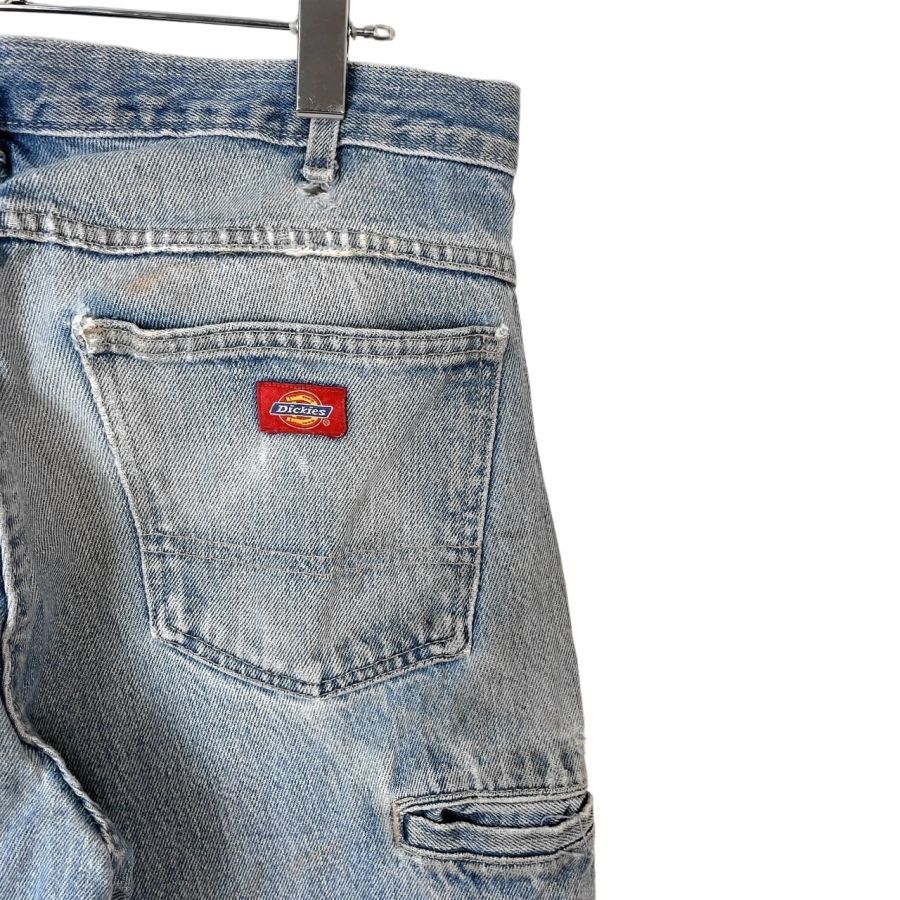 90s Dickies ダブルニーデニムパンツ 90s00sメキシコ製ディッキーズDickiesダブルニーデニムワーク