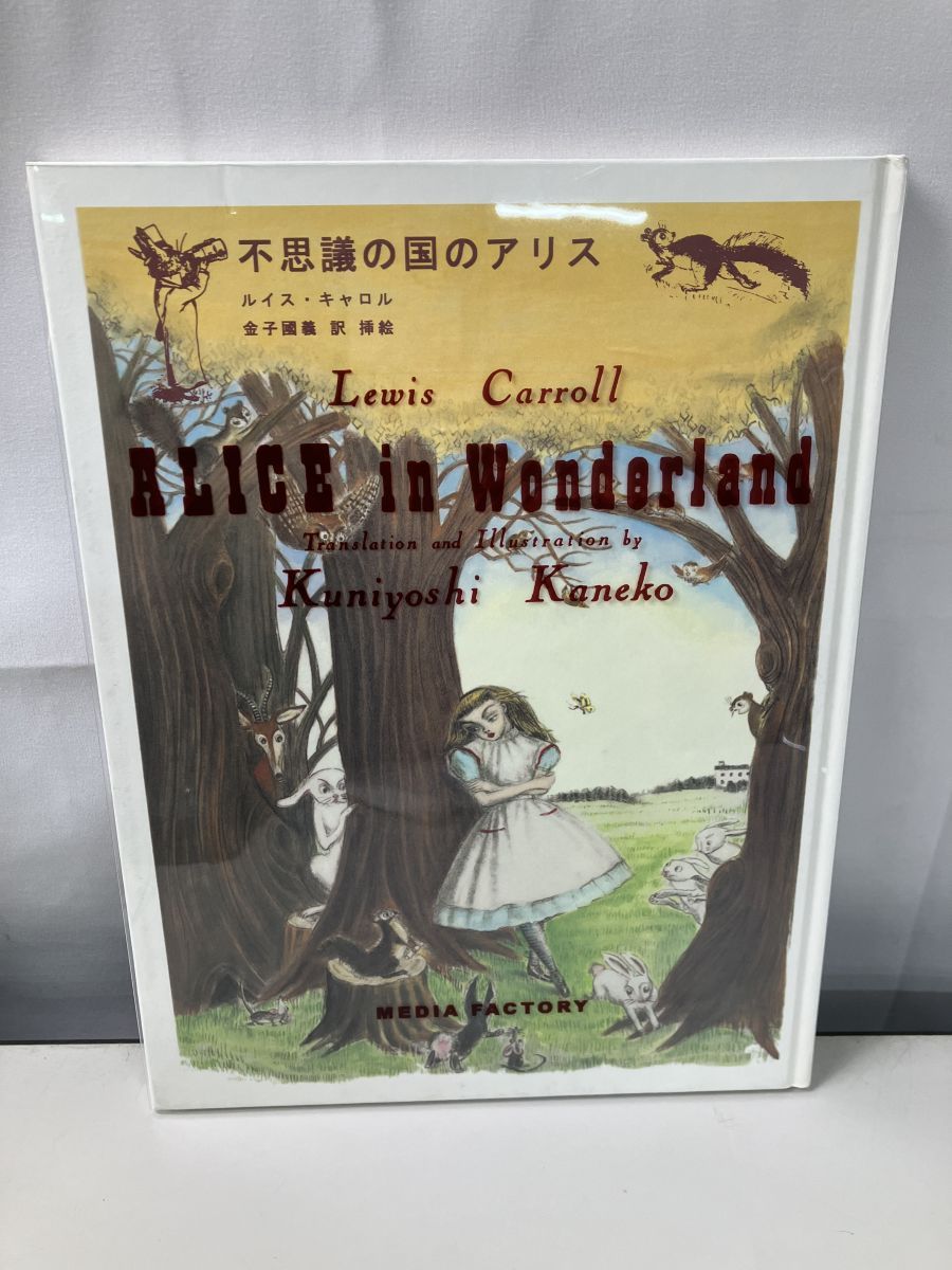 不思議の国のアリス　ルイス・キャロル　金子國義　訳　挿絵　イラスト付サイン入り 不思議の国のアリス ルイス・キャロル 金子國義 訳・挿絵