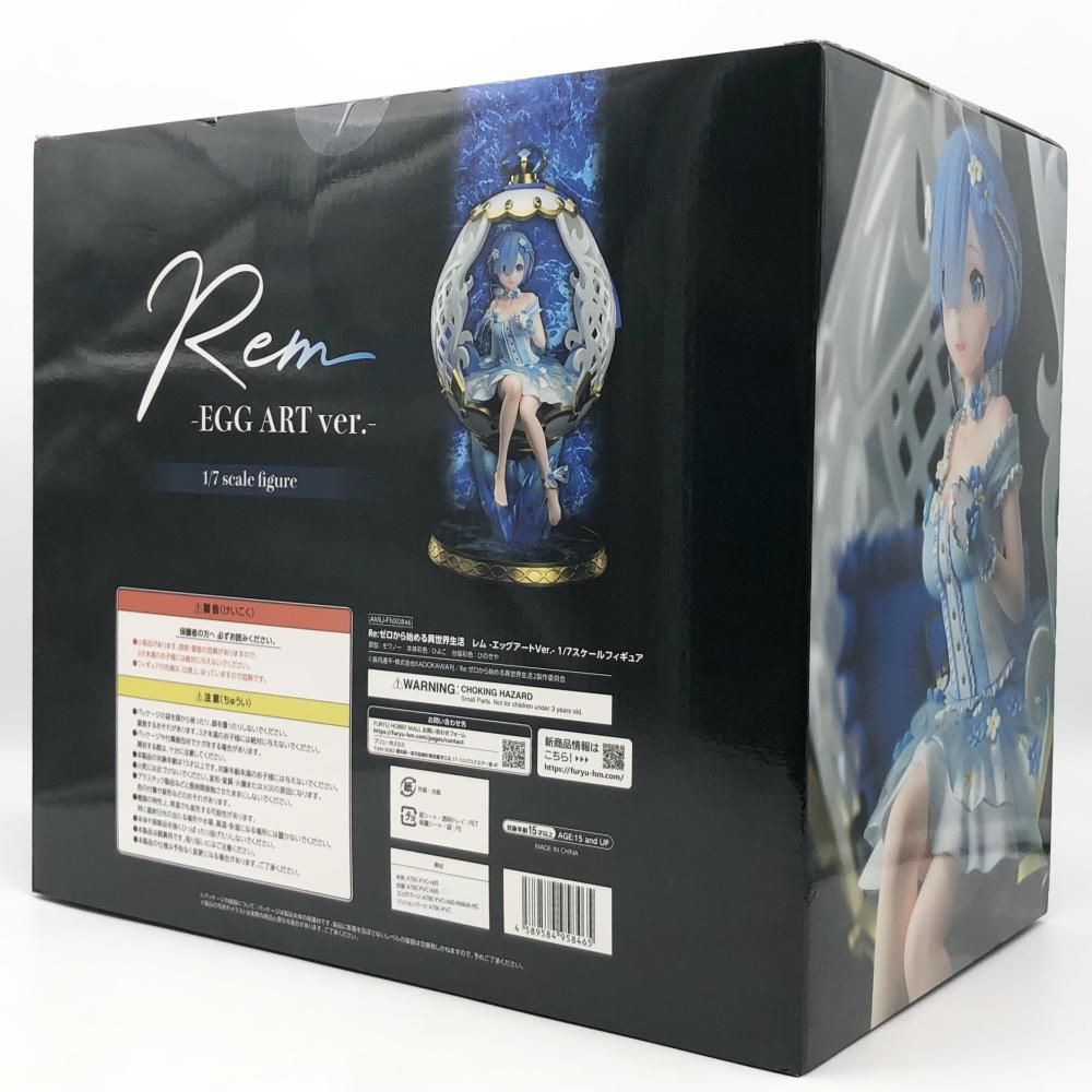 【中古】未開封 フリュー Re:ゼロから始める異世界生活 リゼロ F:NEX フェネクス 1/7 レム エッグアートVer.[17][240017702619] 中古】未開封 フリュー Re:ゼロから始める異世界生活 リゼロ F