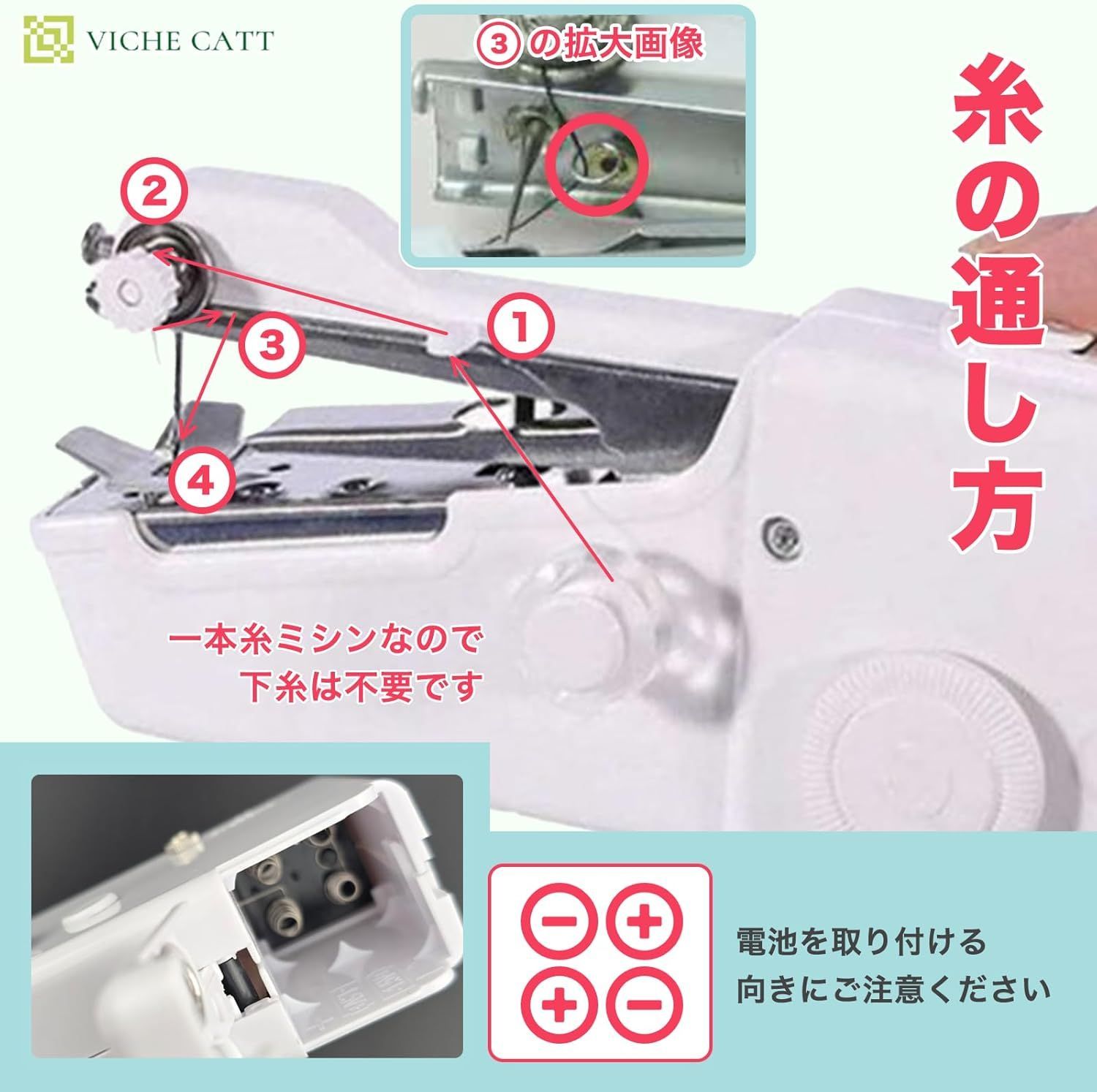 ハンディミシン