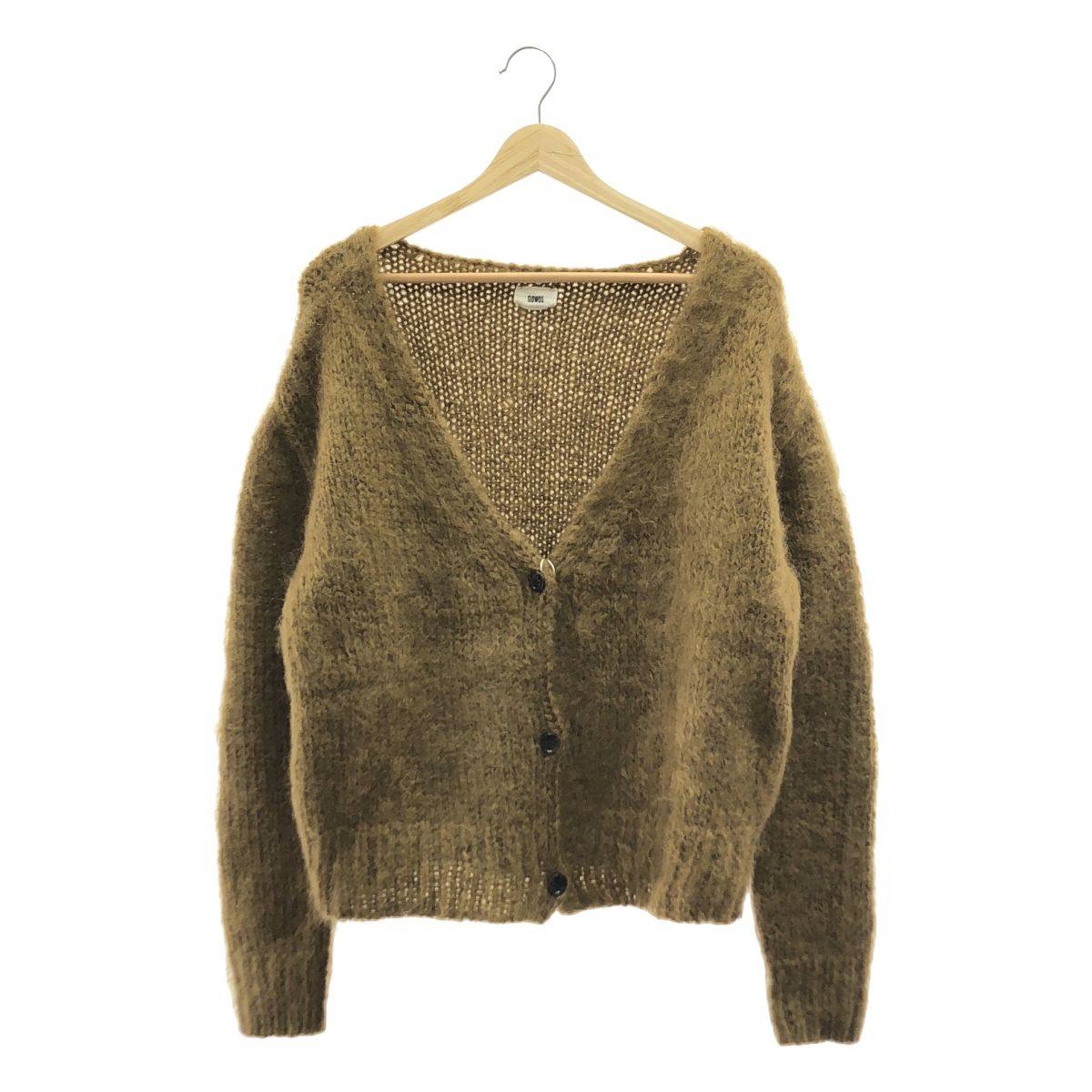 試着のみnowosモヘアカーディガン NOWOS / ノーウォス | Mohair Cardigan モヘア カーディガン | F