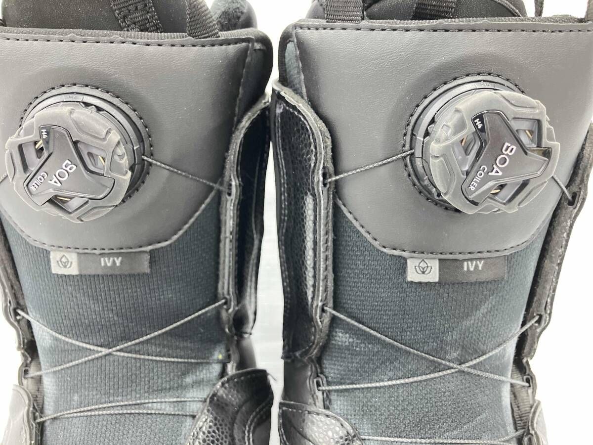 【新春SALE】Salomon IVY スノーボードブーツ 女性用 黒 SALOMON/サロモン /スノーボードブーツ /IVY /ブラック /23cm