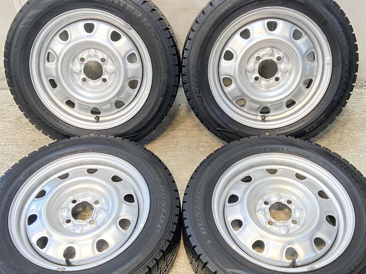 175|65R15 ダンロップ ウィンターマックス WM02 TOPY M60 15x5.5 100-4穴 タイヤ スタッドレスタイヤ ホイールセット 4本セット w15251006012