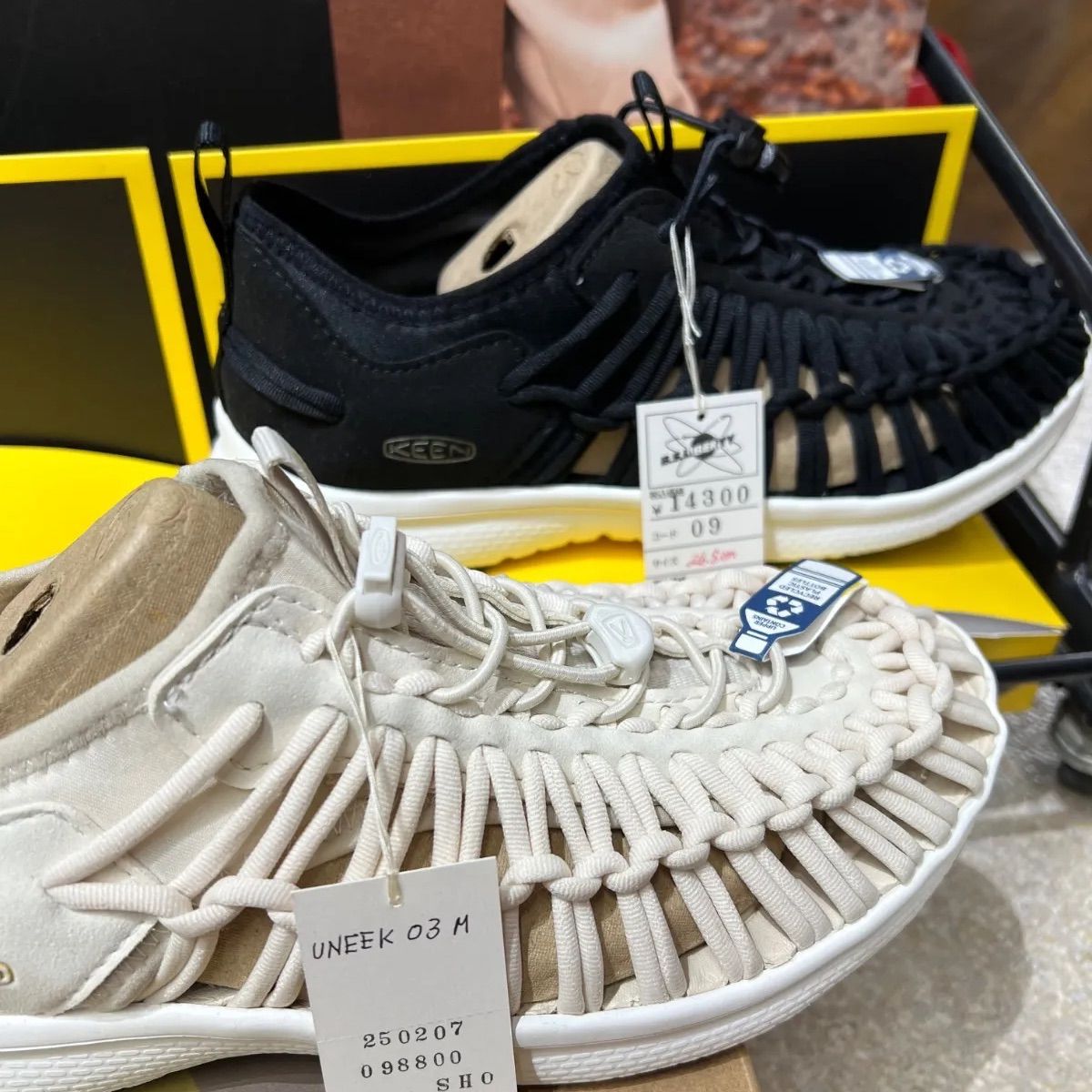 KEEN keen キーン⚫︎靴 サンダル ユニーク 03 M UNEEK ブラック 26.5 