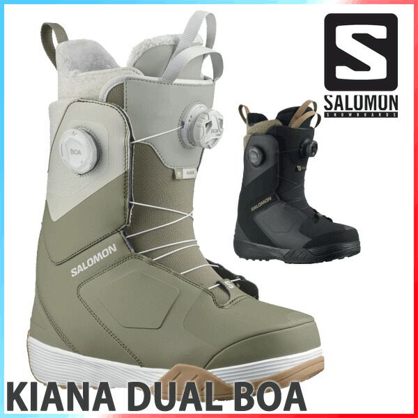 24-25 SALOMON/サロモン KIANA DUAL BOA キアナ レディース 熱成型対応 