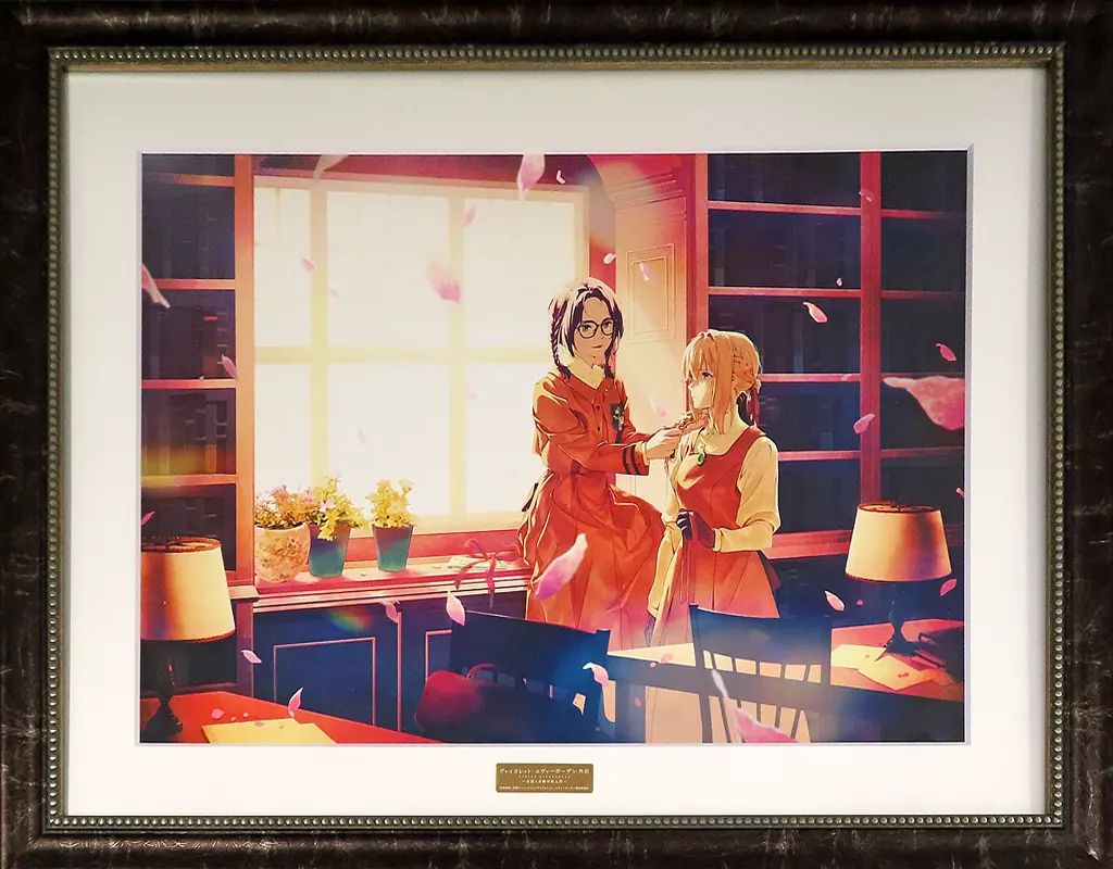 ヴァイオレットエヴァーガーデン 額装アート色景『朱』 京都