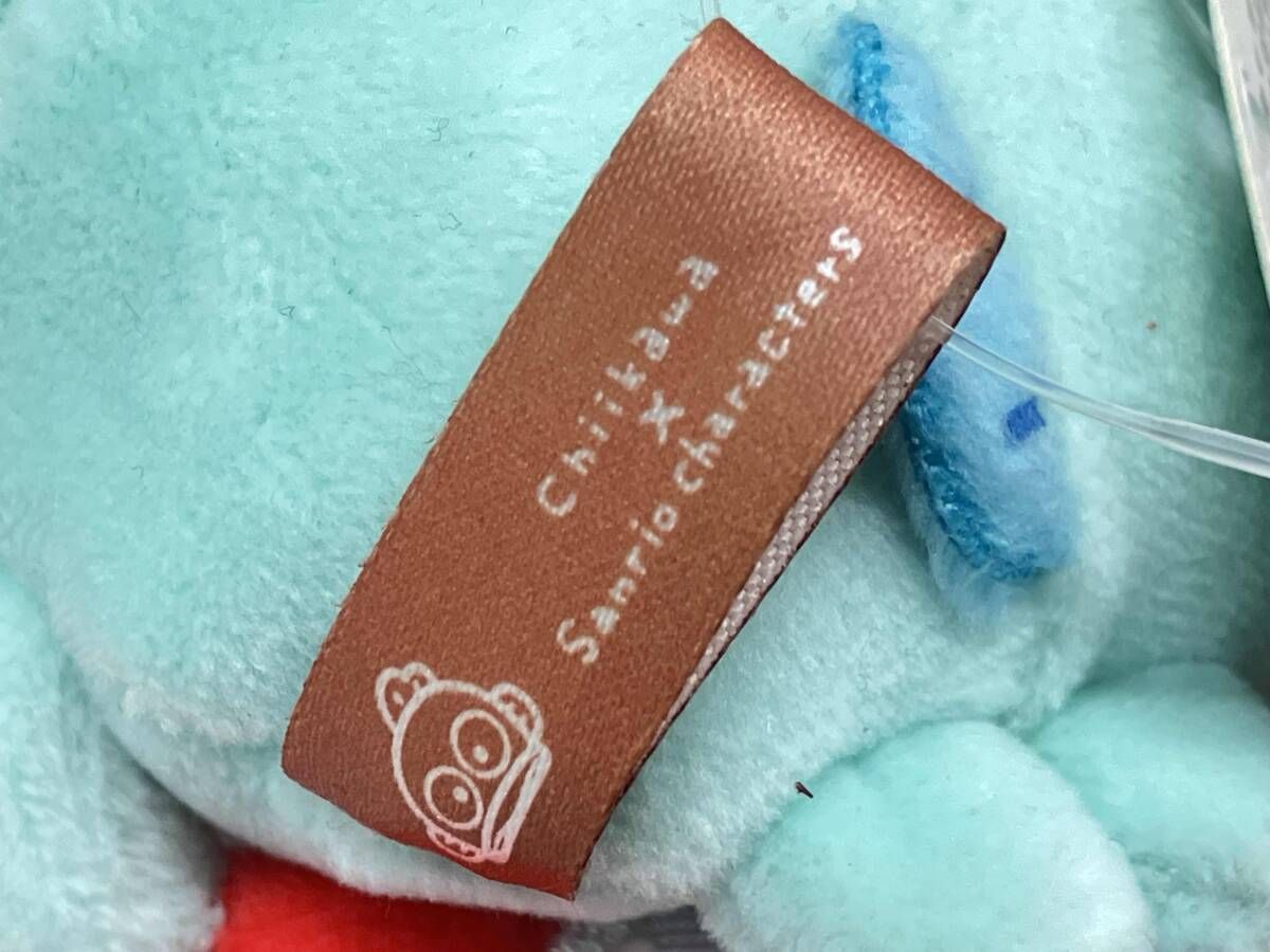 くりまんじゅう　ハンギョドン　デスクトップから見守るひっかけぬいぐるみ ちいかわ×サンリオキャラクターズ デスクトップから見守る