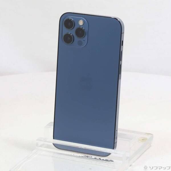 中古品〕 iPhone12 Pro 256GB パシフィックブルー MGMD3J／A SIM