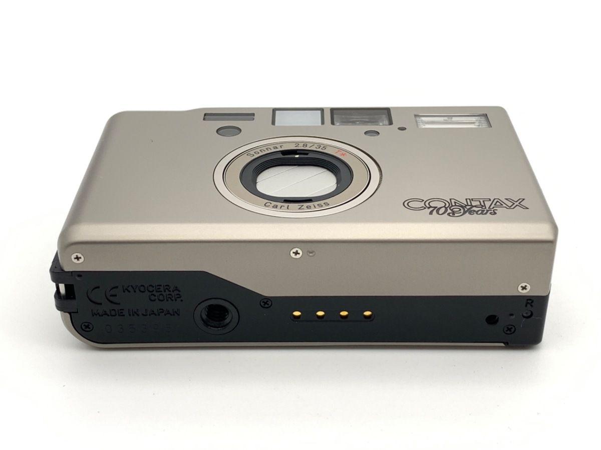 CONTAX T3 70周年記念モデル　チタンシルバー 中古】 【良品】 コンタックス（CONTAX）T3 70th Anniversary