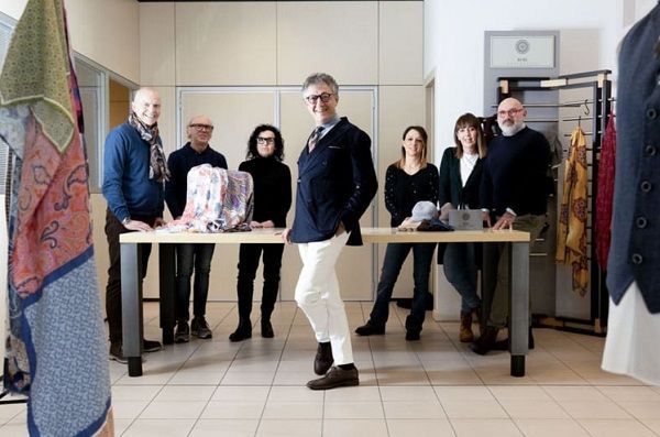 ペイズリー柄 ダブルフェイス