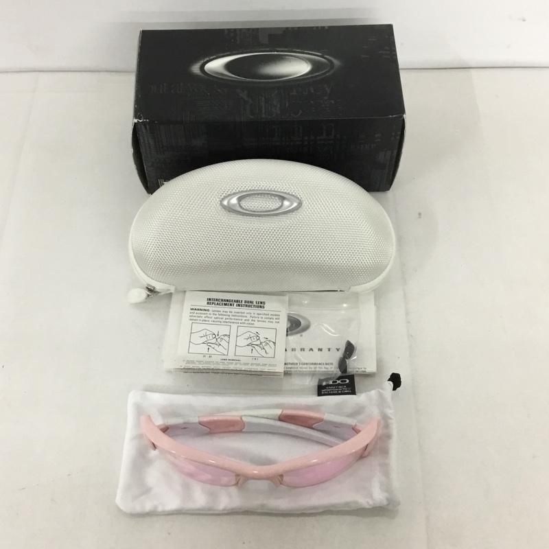 OAKLEY オークリー めがね サングラス 03-886J FLAK JACKET スポーツサングラス ミラーレンズ 箱有