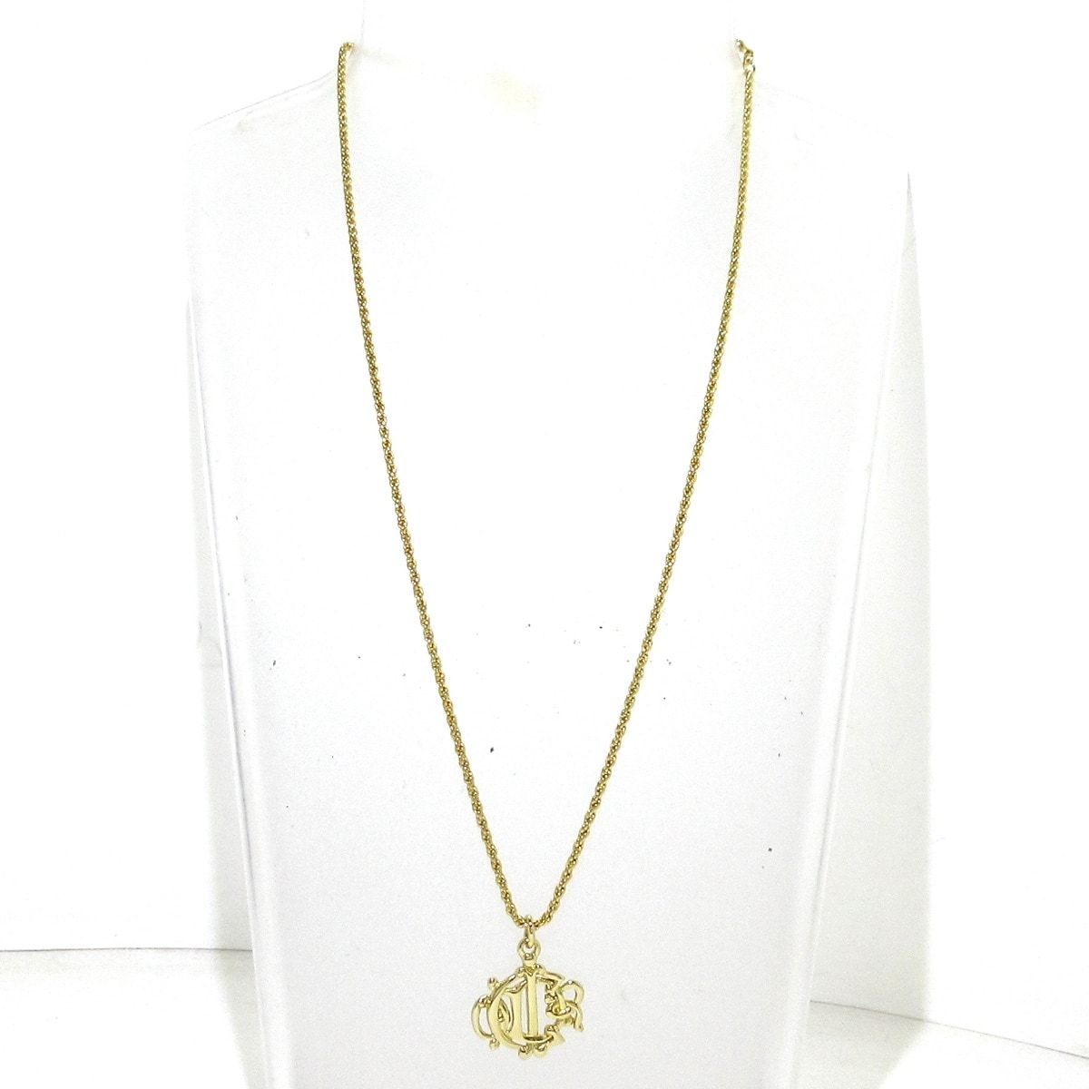 DIOR ChristianDior ディオール クリスチャンディオール ネックレス ゴールド