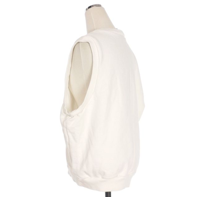 エンフォルド ENFOLD 21SS DRY SWEAT Asymmetry Vest スウェット