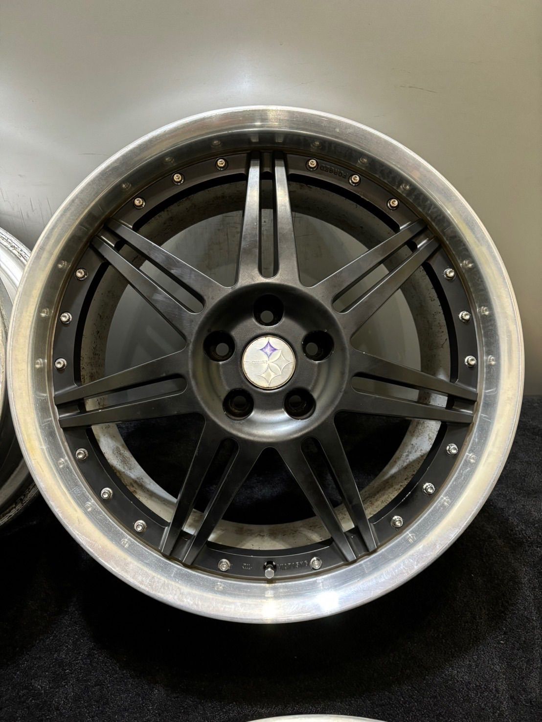 ☆HYPER FORGED 19インチ 8.5J/9.5J +36 112 5H アルミホイール