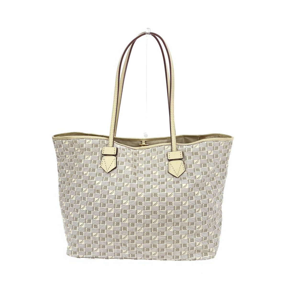 美品 MOREAU PARIS モローパリ トートバッグ MOREAU PARIS モローパリ トートバッグ ベージュ PVC レディース