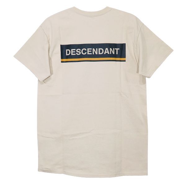 DESCENDANT ディセンダント 21SS HORIZON SS TEE 211ATDS-STM02S ホライゾン ショートスリーブ Tシャツ  ベージュ カットソー 半袖 - メルカリ