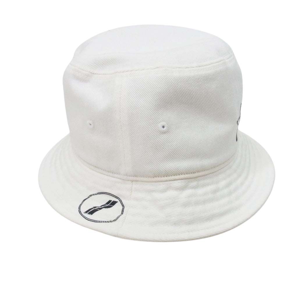 ウェルダン WE11DONE 帽子 LOGO STAMP BUCKET HAT ロゴプリント バケット ハット ホワイト系 ONE SIZE【中古】  - メルカリ