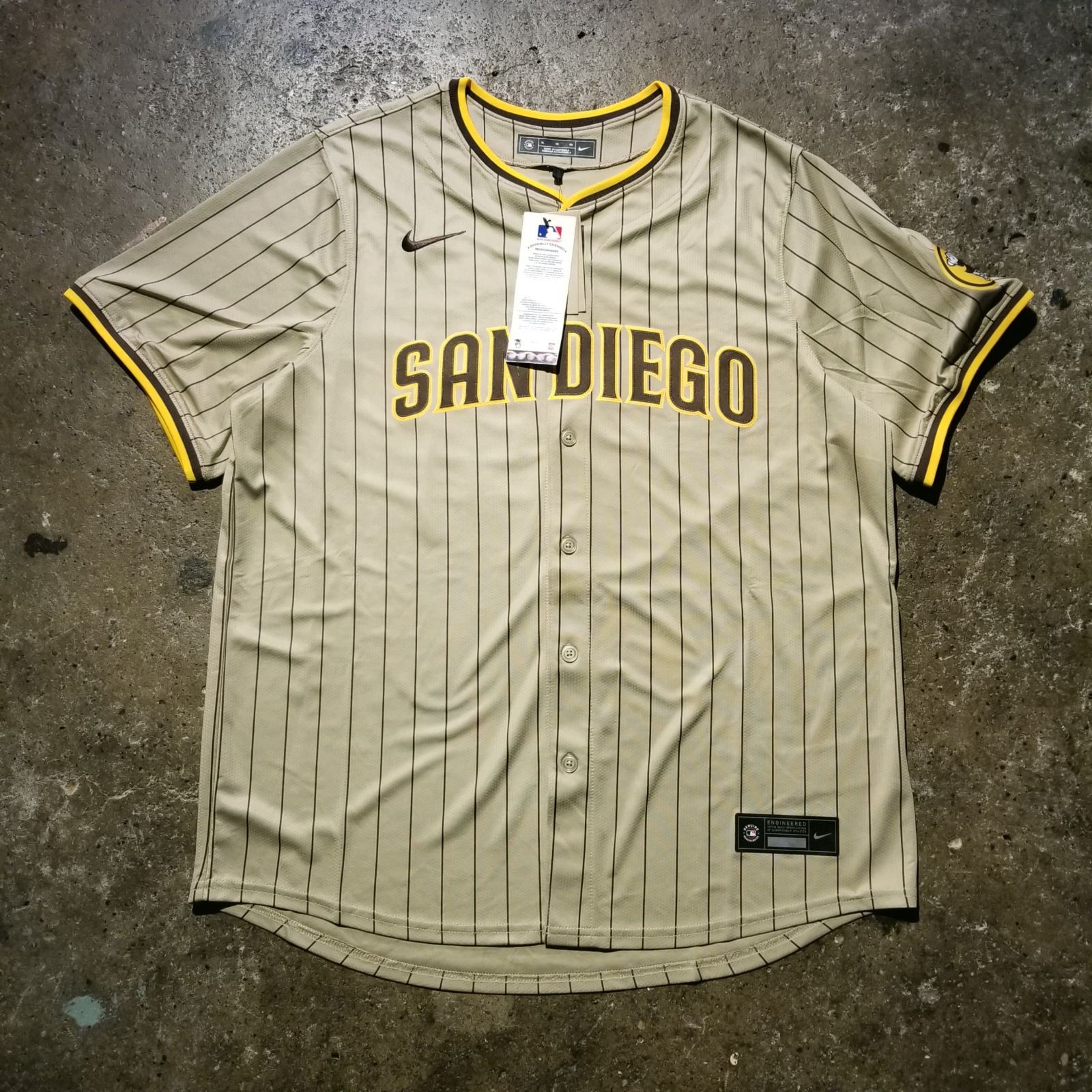 Nike PADRES TATIS JR. ユニフォーム 23 Nike San Diego TATIS JR. 23 ユニフォーム Nike Men's Gear