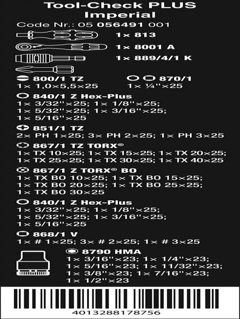 WERA ヴェラ 39点組 ラチェットドライバー ソケットセット 056491