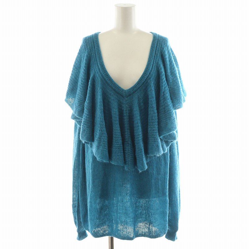 アメリヴィンテージ Ameri VINTAGE 24AW LOOSE FRILL KNIT TOP