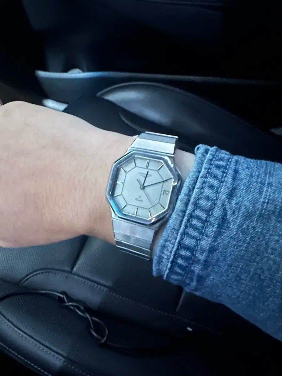 LONGINES ロンジン ヴィンテージ シルバー クォーツ時計