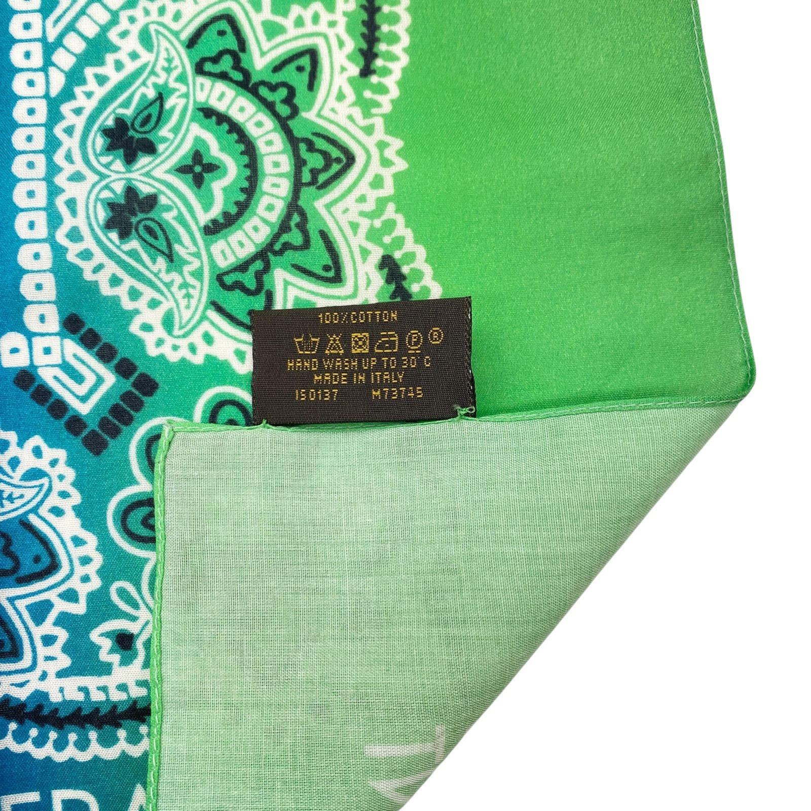 ☆EM1032 LOUIS VUITTON ルイヴィトン 割引 スカーフ ペイズリー