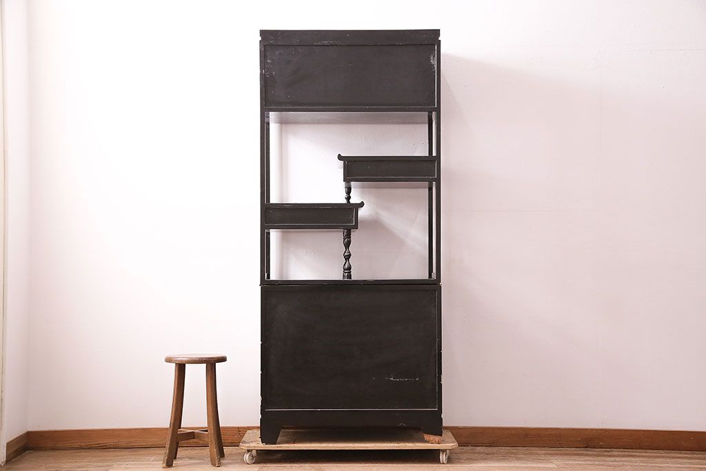 事前問合せ必須 飾り棚 中古 高級品 螺鈿 華やか 韓国製 収納棚 リペア