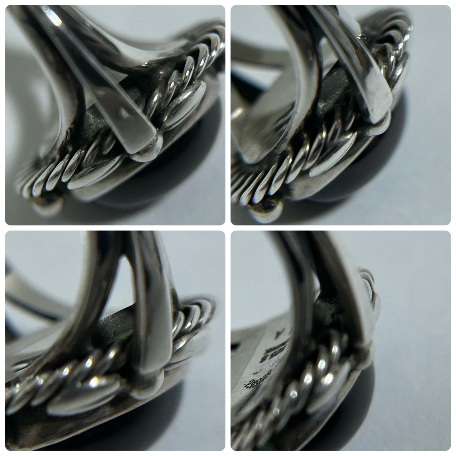 美品✨ジョージジェンセン リング 1A ヴィンテージ SV925 12号 ジョージジェンセン リング ハート SV925 箱 | 東京銀座の