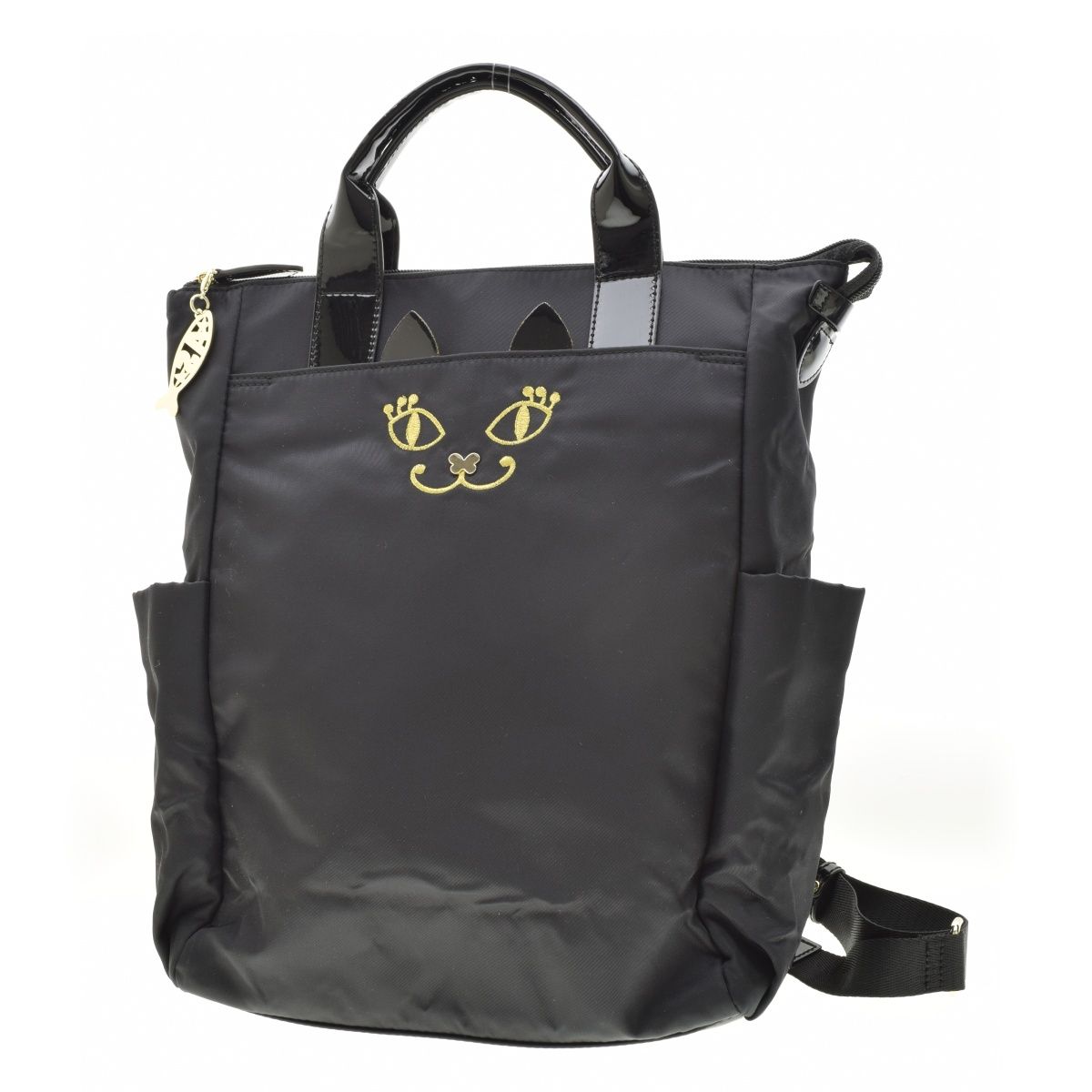 未使用 完売品 ANNA SUI アナスイ ホーリー リュック ブラック 【中古