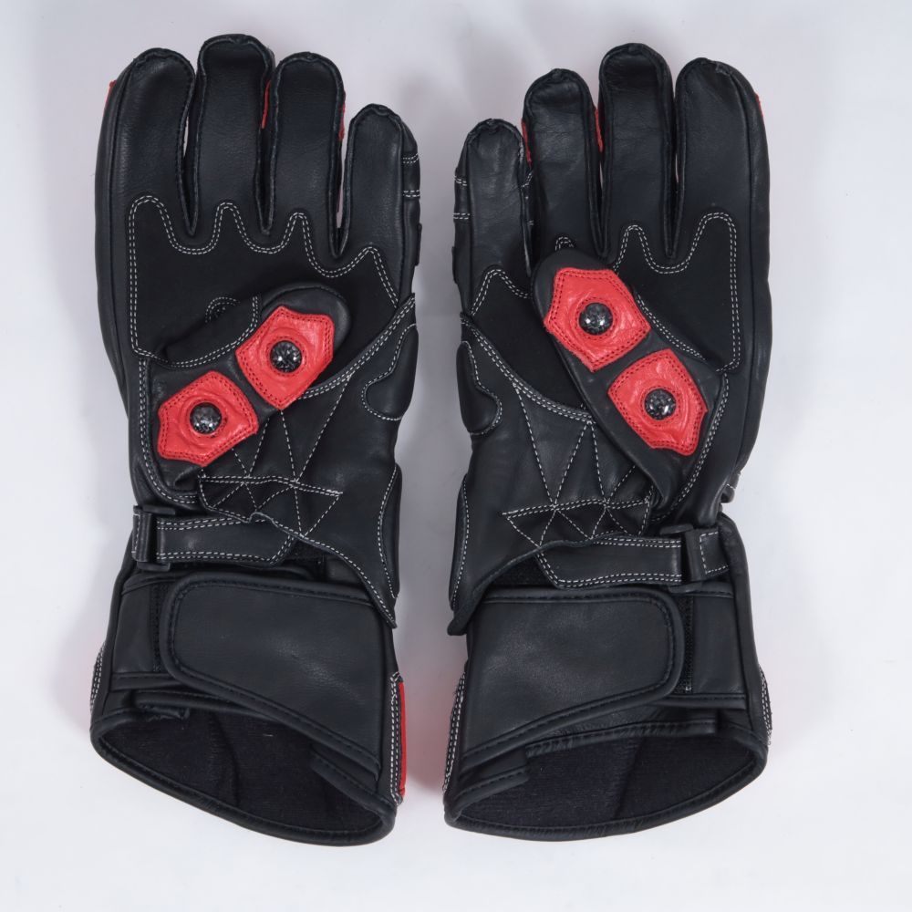 BERIK ベリック ゴートレザー 山羊革 レーシンググローブ 10723 RED XL