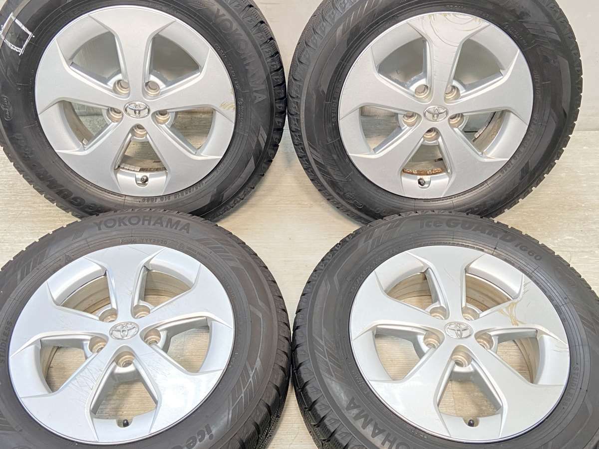中古 ヨコハマアイスガードIG60 195/65R15 中古スタッドレス4本 日曜 
