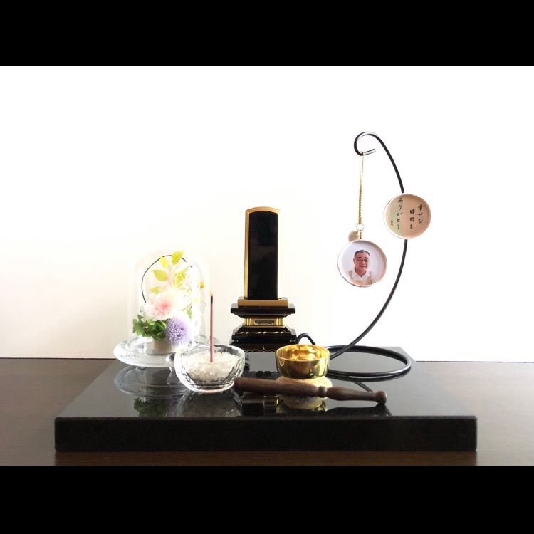 【遺骨ペンダント　すすむ守り】桃色〜ミニ仏壇タイプ〜