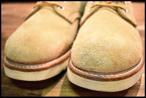 ☆良品 REDWING 刺繍羽タグ レッドウィング 8167スエード8E 8E 美品 羽