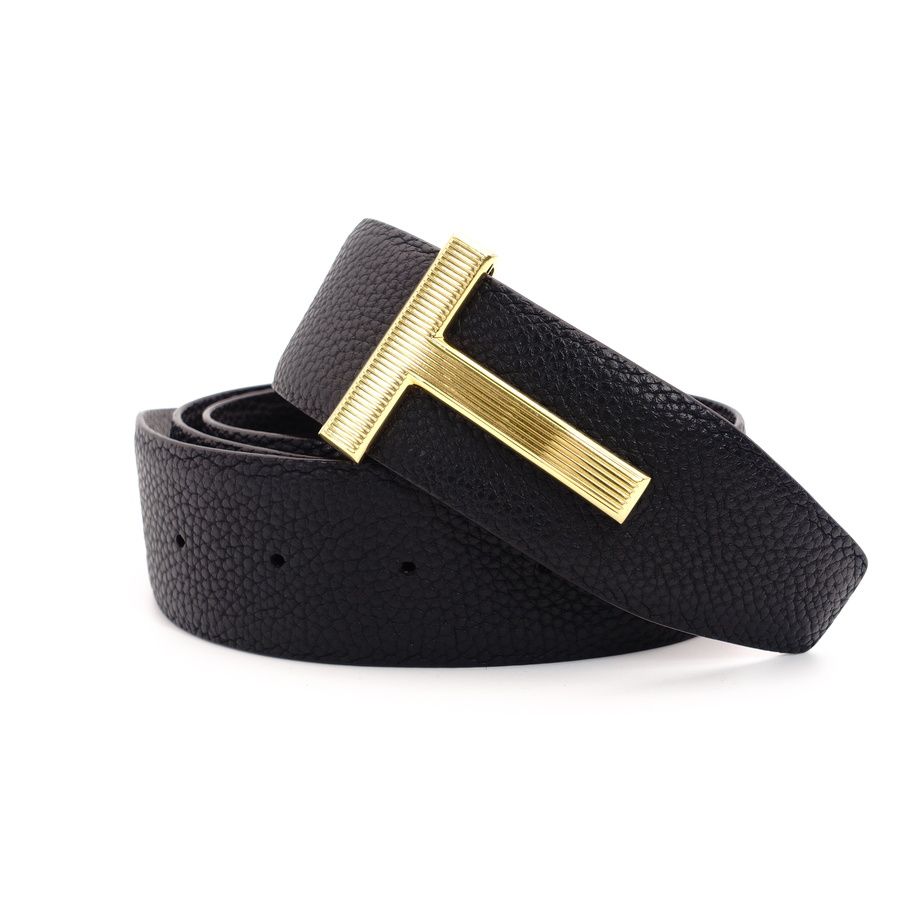TOM FORD リバーシブル レザー ベルト ゴールド金具 サイズ90 メンズ