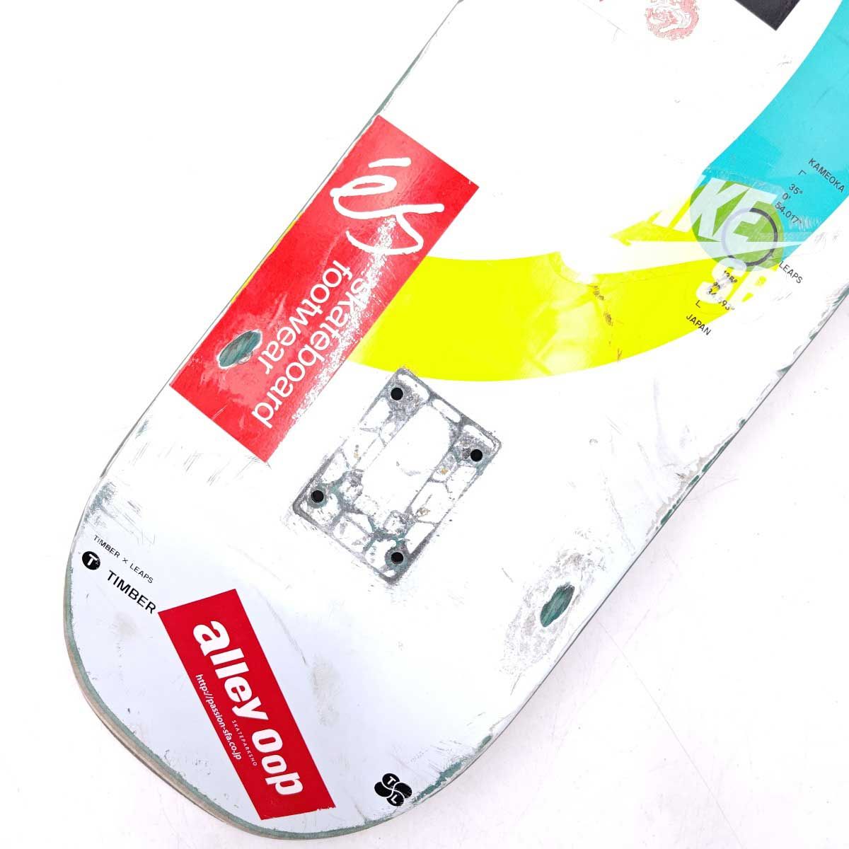 TIMBER × LEAPS DECK デッキ KOREA 8.0 ティンバー スケボー スケート