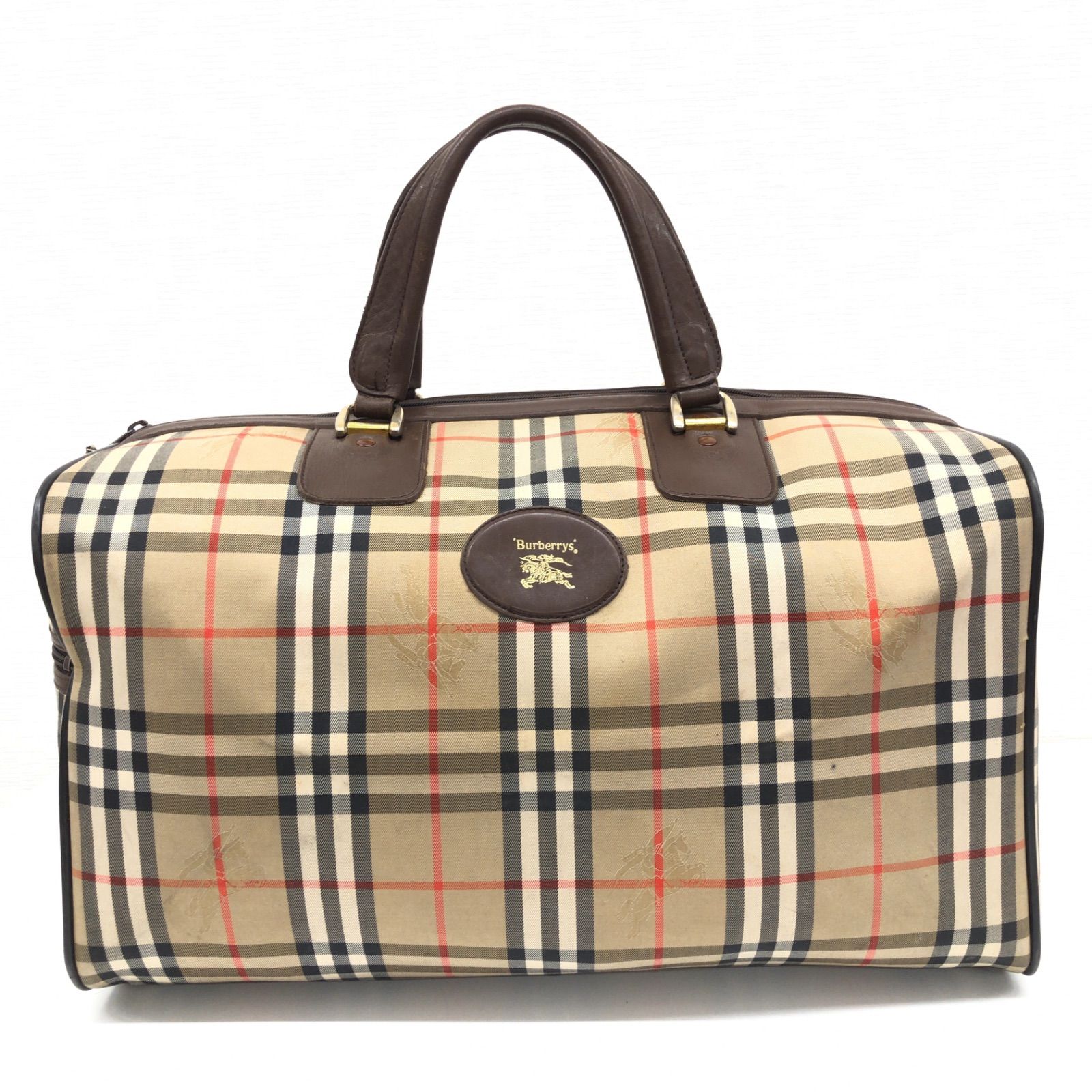 BURBERRY'S バーバリーズ ジャガードホース柄 ノバチェック 部分
