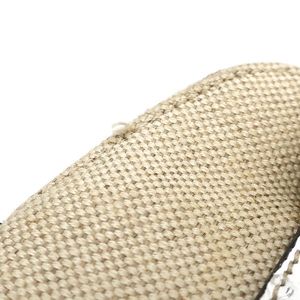 ベージュ×ホワイト シルバー金具