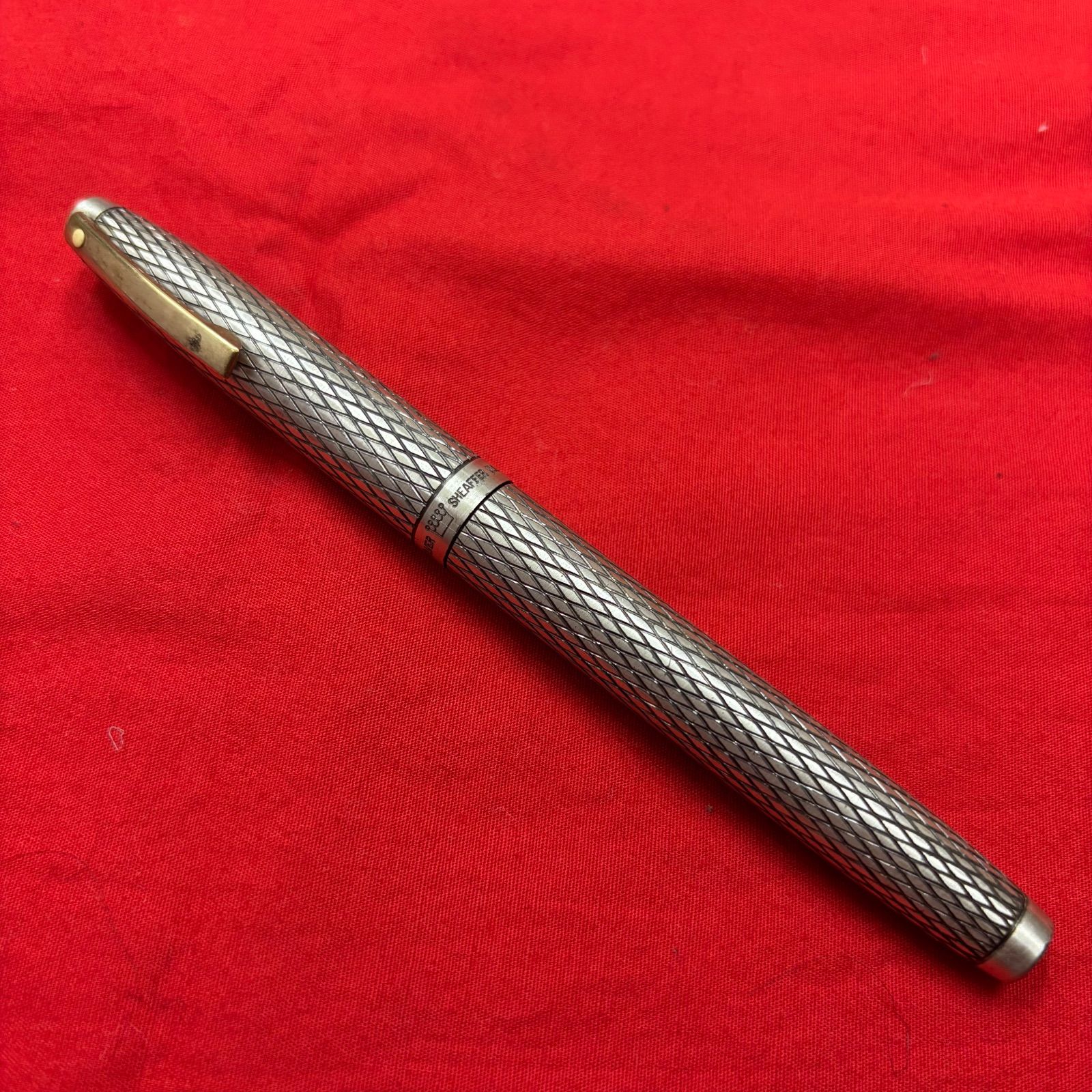 SHEAFFER 万年筆 14K STERLING SILVER シェーファー